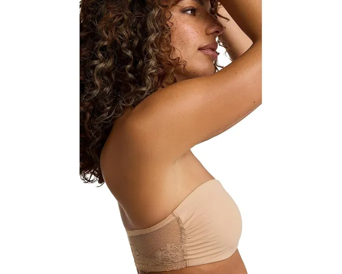 Бюстгальтер-бандо Commando Double Take без косточек с кружевом