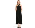 Платье-трансформер Norma Kamali Convertible Gown с запахом и регулируемыми завязками