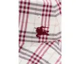 Burberry Kids ведро шляпа с клетчатым узором из хлопка