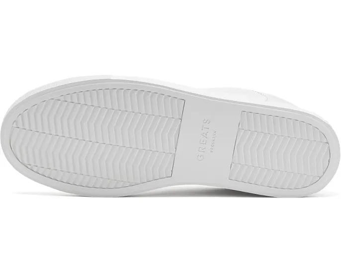 GREATS Кроссовки Royale Slip-On 2.0 из итальянской замши с эластичной панелью