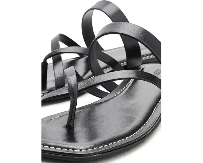 Сандалии Bernardo Ocana с переплетёнными ремешками и квадратным носком