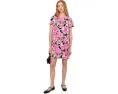 Платье Mattison с цветочным принтом и короткими рукавами Lilly Pulitzer