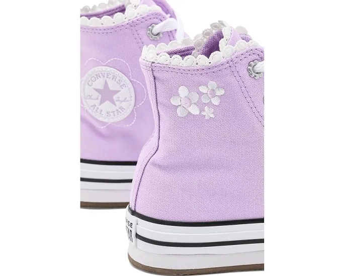 Кроссовки Converse Chuck Taylor Eva Lift Platform с принтом Bubble Flowers для старших детей