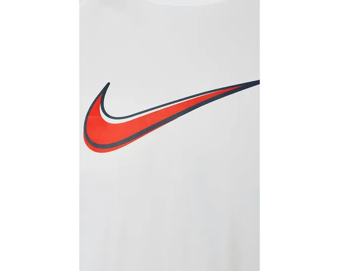 Футболка Nike Hydroguard Outline Swoosh Dri-FIT UV с защитой UPF 40+ и коротким рукавом