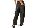 Джинсы Free People Moxie Low Slung Pull-On Barrel с заниженной талией