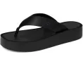 Кожаные шлепанцы Leather Platform Flip Flop от Tory Burch на платформе