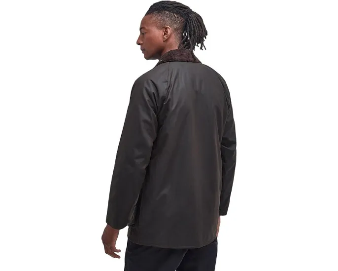 Классическая вощеная куртка Barbour Classic Beaufort Wax Jacket с отстегивающимся капюшоном