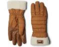UGG перчатки All Weather Fluff Cuff с манжетой и проводящей вставкой на ладони
