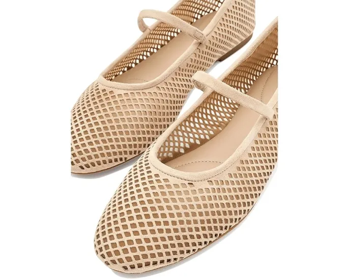 Мэри Джейн Jayna с перфорированной замши от Lauren Ralph Lauren