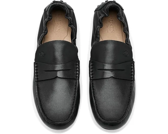 Lauren Ralph Lauren Лоферы Wynnie Leather Drivers коричневые