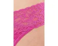 Синий набор стрингов Signature Lace Original Rise Thongs 3 Pack Hanky Panky