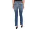 Джинсы Free People Oracle Low Rise Slim Straight с заниженной талией