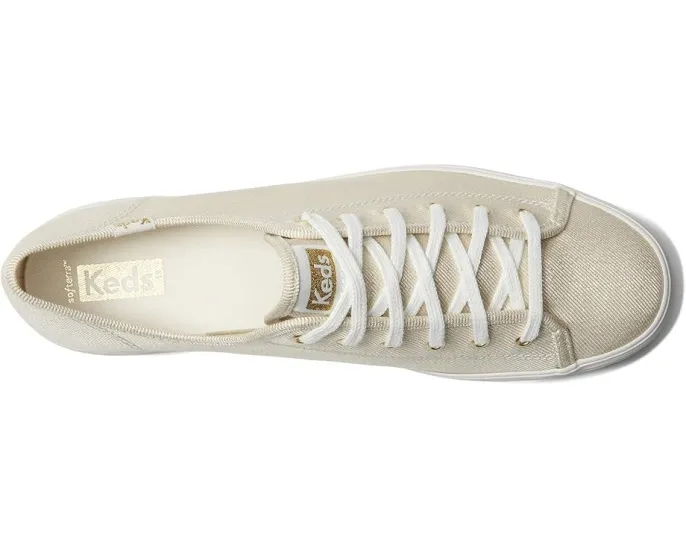 Кроссовки Keds Triple Kick Canvas на платформе с ортолитовой стелькой