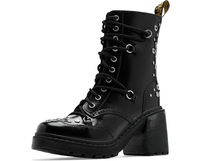 Ботинки Dr. Martens Chesney Hardware на 10 люверсах с фурнитурой