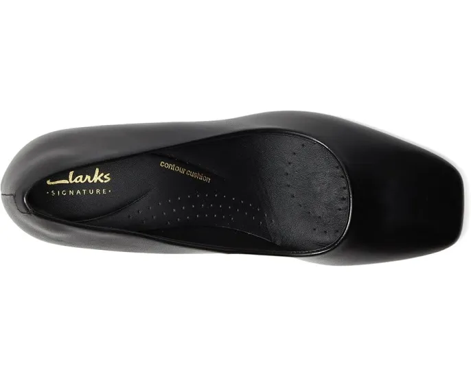 Туфли Clarks Fernie Court с квадратным носком и стелькой Contour Cushion
