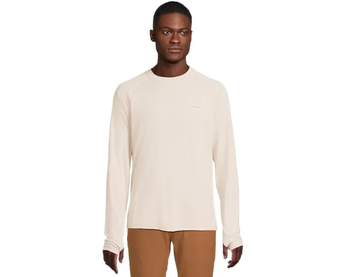 Футболка Sol Shade Long Sleeve Crew Standard Fit от Prana с защитой UPF 50+