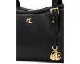 Большая сумка-сатчел Lauren Ralph Lauren из цельной кожи с молнией