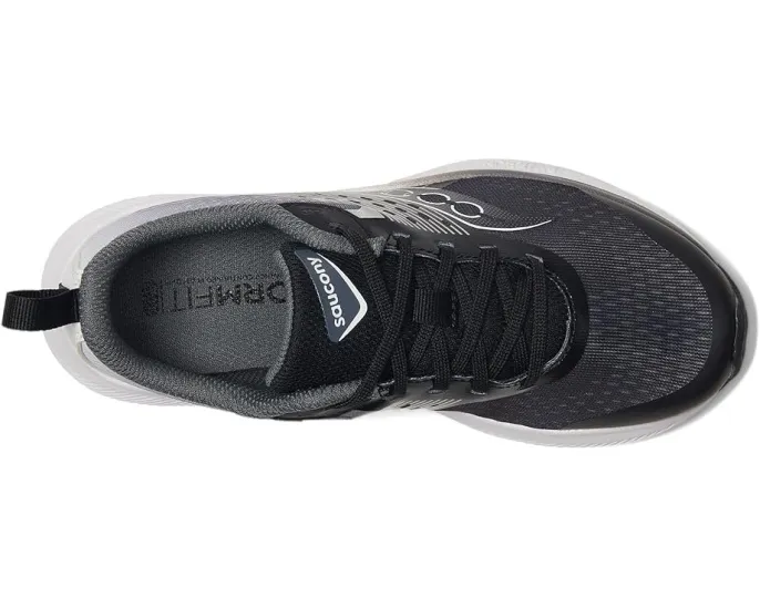 Детские кроссовки Saucony Ride KDZ с амортизацией PWRRUN и петлей на пятке