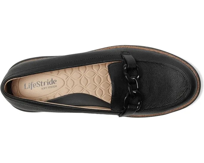 Лоферы LifeStride Chelsea-Bit с цепью и спортивной подошвой