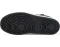 Кроссовки Nike Court Borough Low Fade для детей Black и Illusion Green