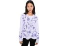 Джемпер Johnny Was Patchwork Thermal Daniela с цветочным принтом