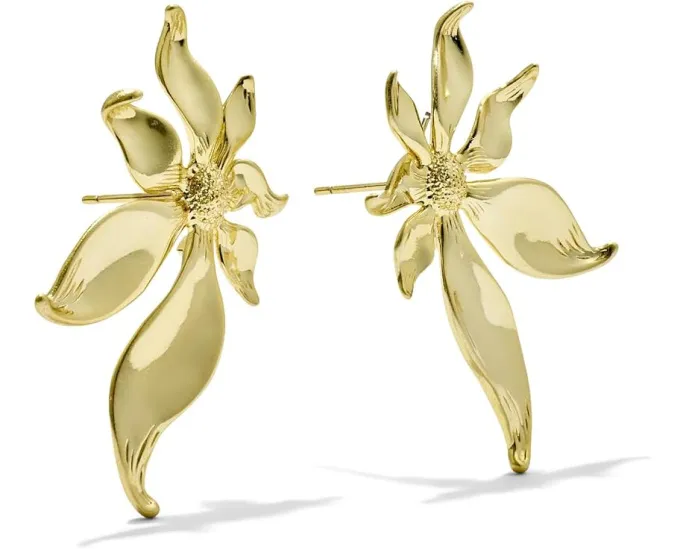 Серьги-гвоздики Kendra Scott Anya Flower в виде цветка
