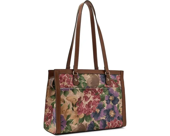 Плетеный саквояж Marena Woven Satchel Patricia Nash