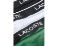 3 пары трусов Lacoste из микрофибры с жаккардовым поясом