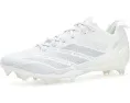 Бутсы Adidas Adizero Electric для американского футбола белые с золотым