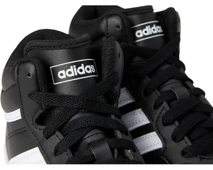 Баскетбольные кроссовки Adidas Hoops 4.0 Mid Top с перфорацией для подростков