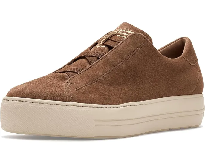 Кроссовки Paul Green Dante на платформе с эластичными шнурками и круглым носком