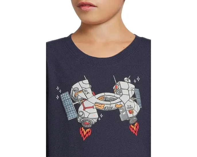 Under Armour Kids Футболка с длинным рукавом Logo Satellite Tech