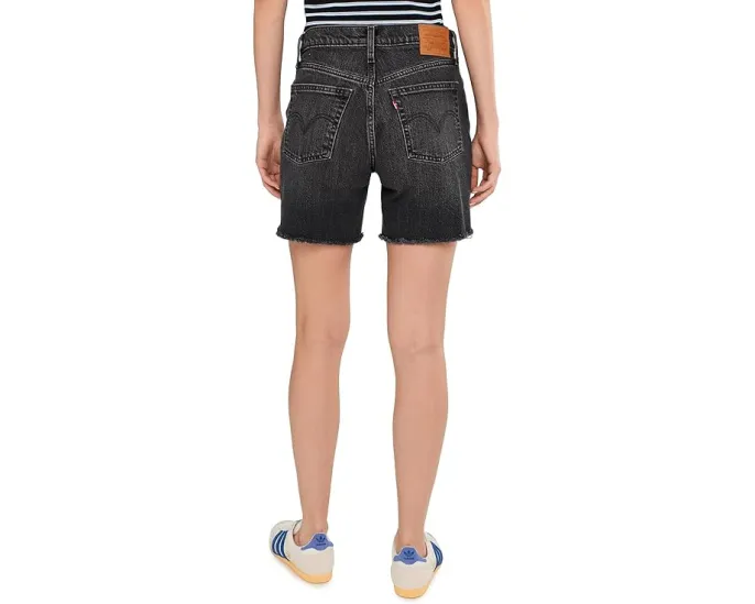 Шорты Levi's Premium 501 Mid Thigh из премиального денима прямого кроя