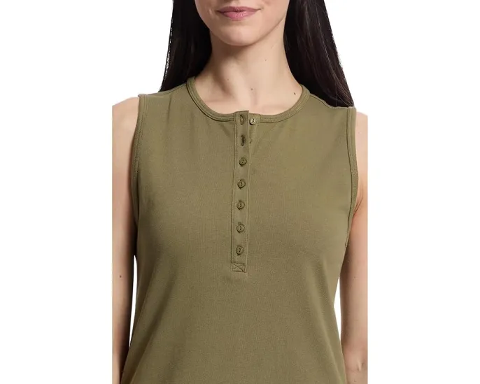 Макси-платье Lilla P с застежкой хенли и разрезом