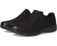 Слипоны Clarks Carleigh Abby из премиальной кожи с эластичной вставкой