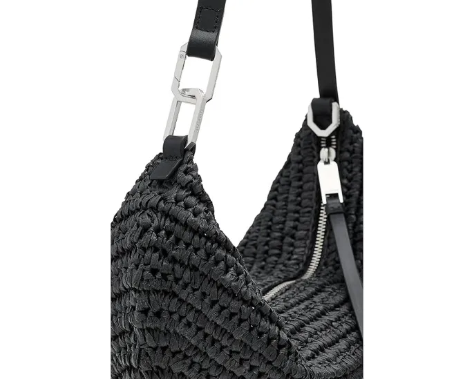 Мини-сумка через плечо AllSaints Luna Micro Paper Bag из переработанных материалов