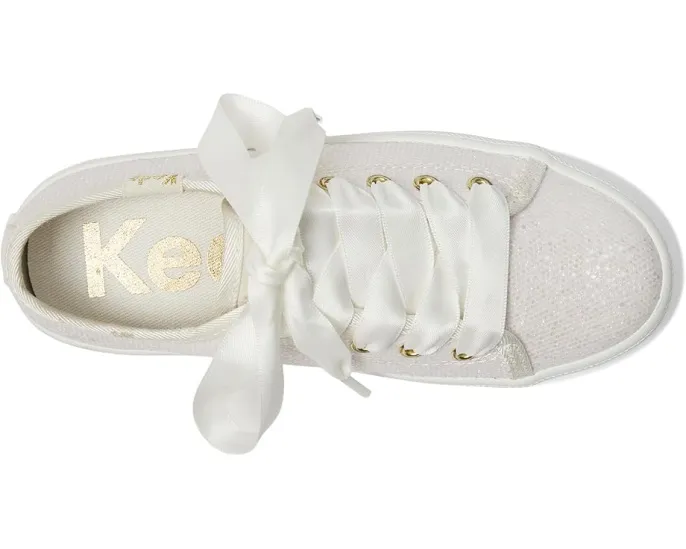 Детские кроссовки Keds Kickstart Celebrations с блестками на полиуретановом верхе