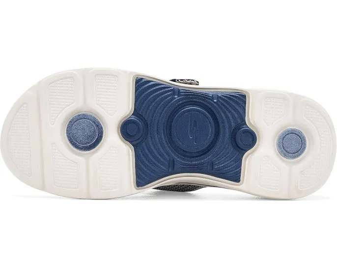 Сандалии SKECHERS GO Walk Arch Fit 2.0 Resort Day с блестками и клиньем