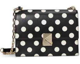 Kate Spade New York Сумка через плечо с цепочкой и горошком