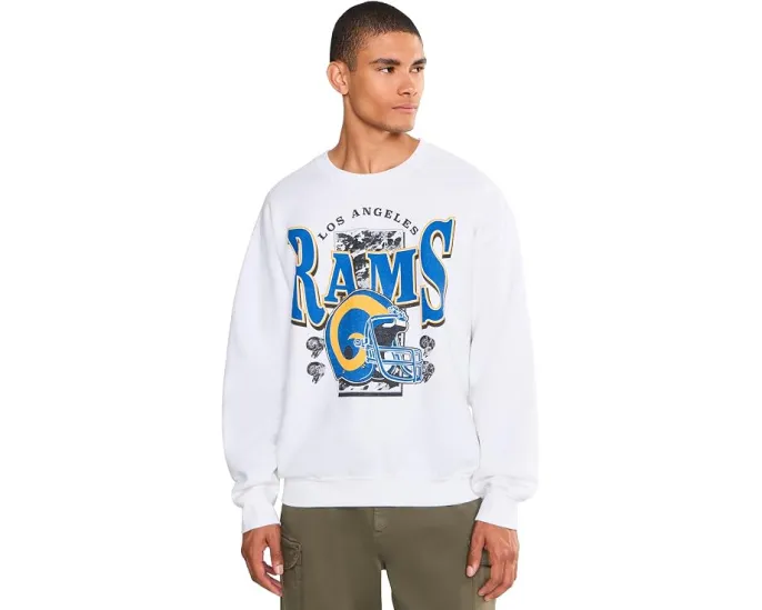 Junk Food Clothing NFL Los Angeles Rams Conversion Crew Fleece свитшот