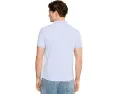 Поло Polo Ralph Lauren в полоску из стретч-сетки с зауженным кроем Custom Slim