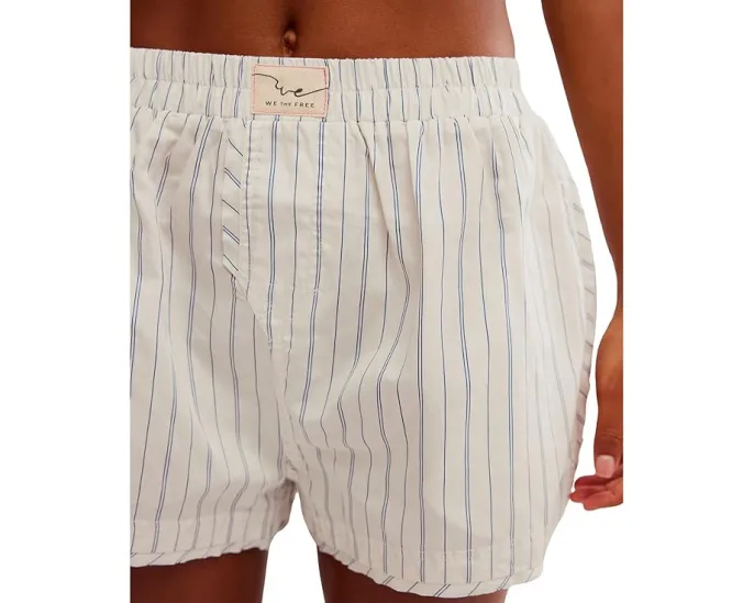 Free People Боксеры Day To Day из хлопка и лиоцелла с карманами