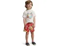 Футболка Polo Ralph Lauren Kids с графическим принтом из хлопкового джерси