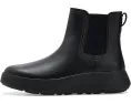 Chelsea-ботинки FitFlop F-Mode Stitch Warm из состаренной кожи с подошвой Microwobbleboard