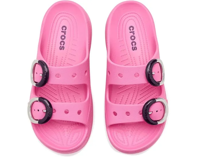 Босоножки Crocs Saturday Buckle Platform Sandals на платформе