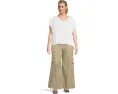 Широкие брюки Tove Wide Leg с контрастной резинкой и карманами