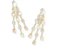 Серьги Kendra Scott Cailin с эффектом люстры и фианитами