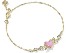 Браслет Kendra Scott Ari Heart Arrow Tennis с кубическим цирконием