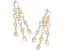 Серьги Kendra Scott Cailin с эффектом люстры и фианитами