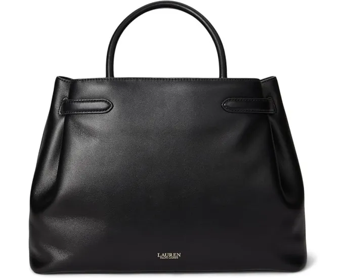 Большая кожаная сумка-сатчел Blaike от Lauren Ralph Lauren